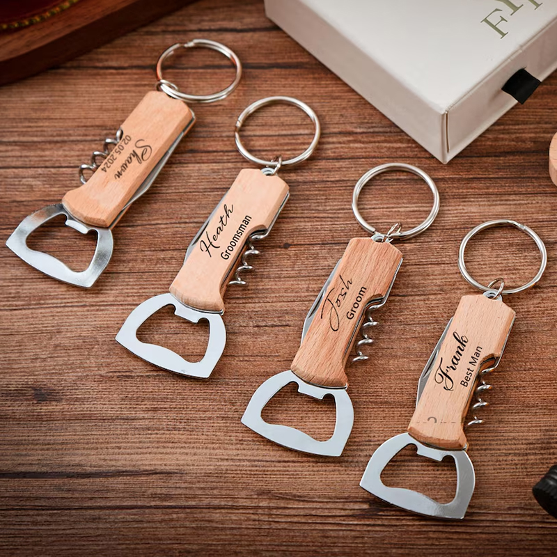 Wine Beer Restaurant - Personalized Beer/Wine Bottle Opener, Multifunctional Bottle
