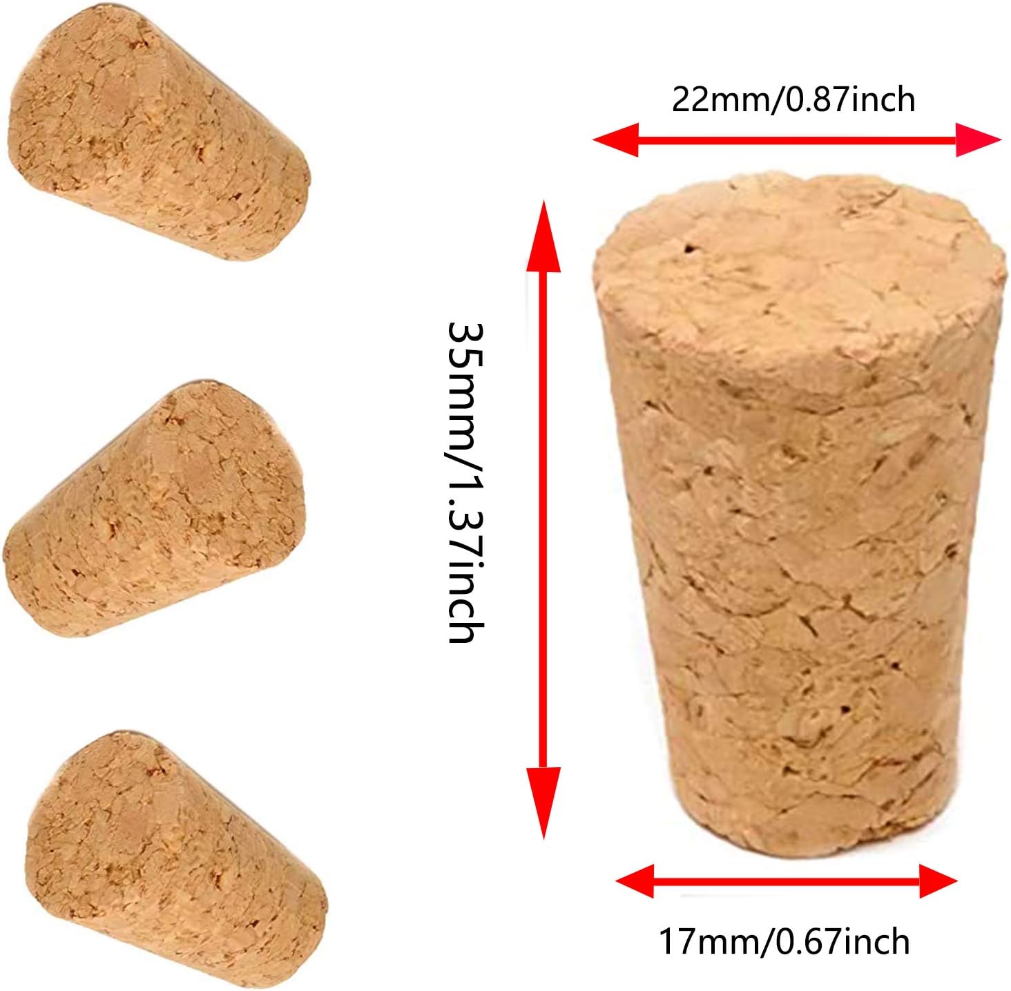30 Pack Natural Soft Wood Cork - مراجعة Wine Beer Images وسعره