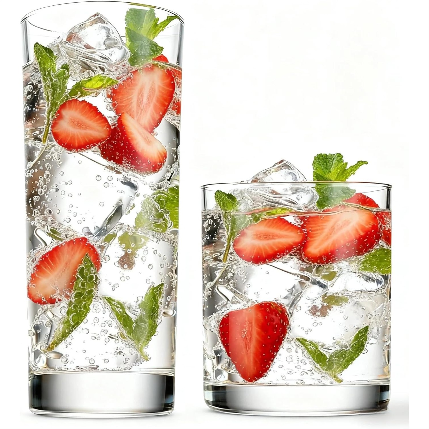 Everyday Drinking Glasses Set  - مراجعة Wine Beer Images وسعره