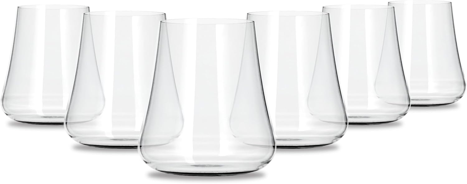 Stemless Crystal Wine Glasses  - مراجعة Wine Beer Images وسعره