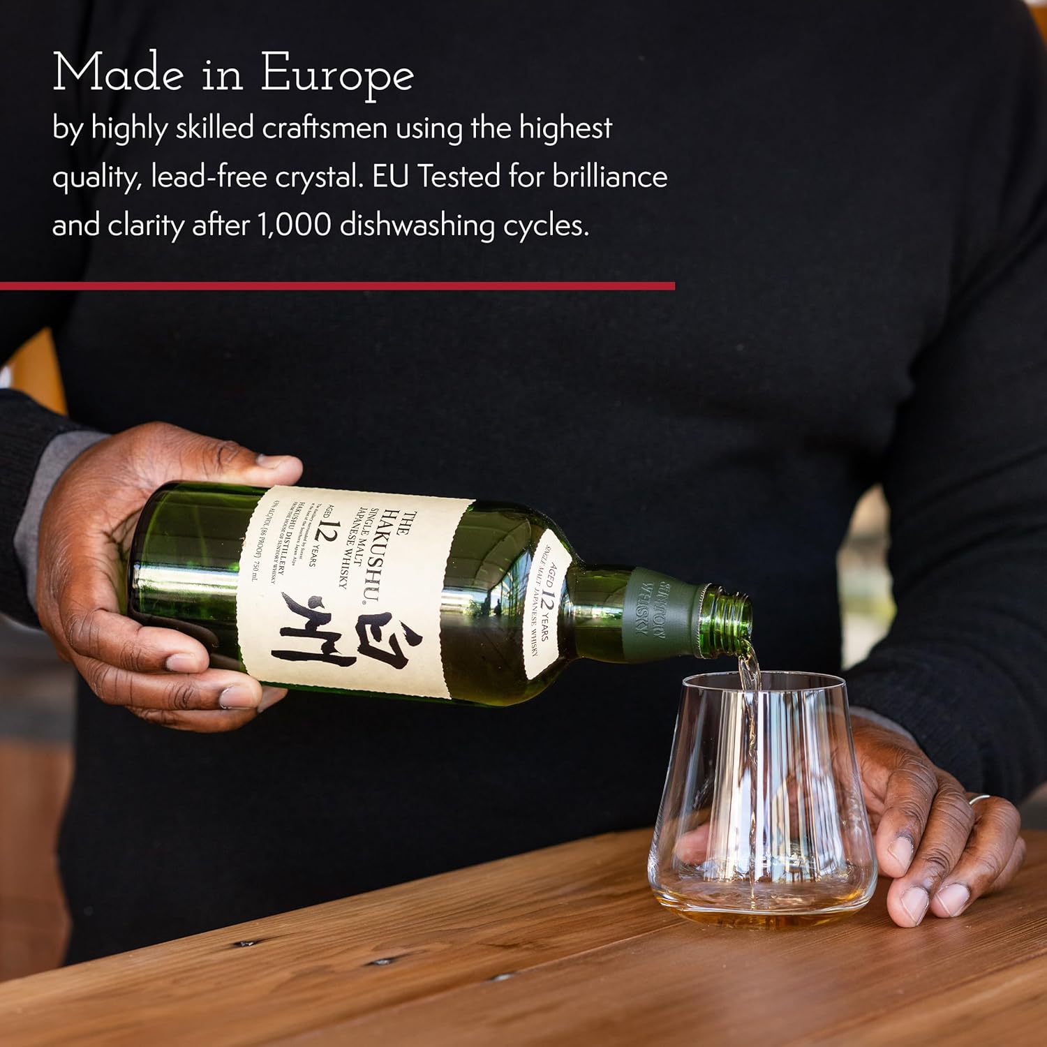 Stemless Crystal Wine Glasses  - مراجعة Wine Beer Images وسعره