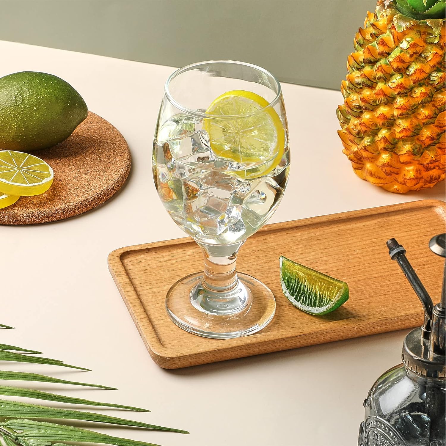 12 Crystal Stemmed Water Glass - مراجعة Wine Beer Images وسعره