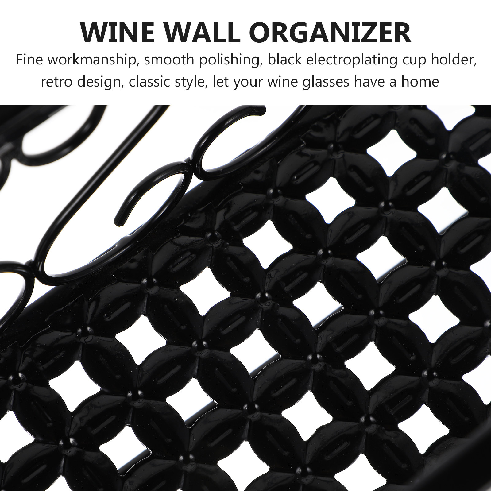 1Pcs Wall Mount Wine Bottle Ra - مراجعة Wine Rack Wall Mount وسعره