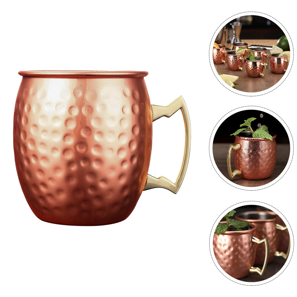 1pcs Mini Hammered Cup Stainle - مراجعة Wine Beer Restaurant وسعره