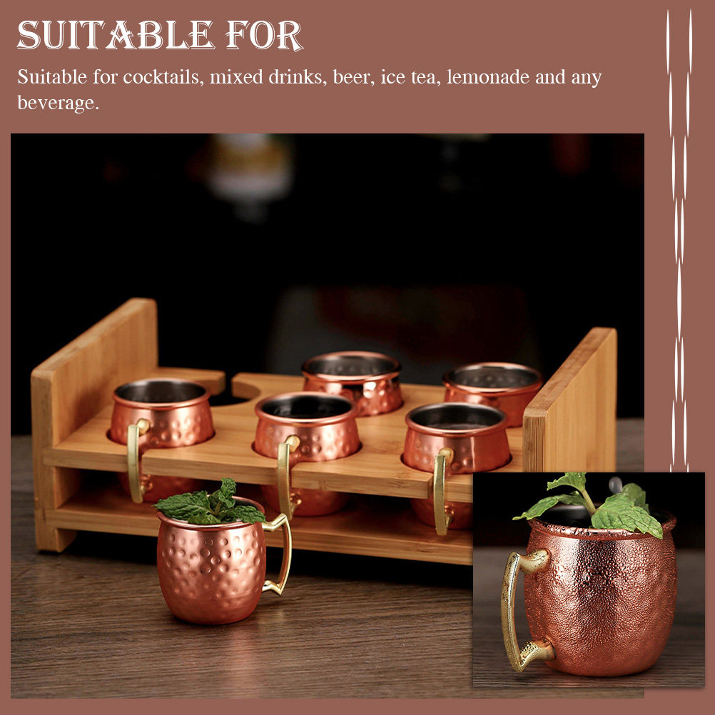 1pcs Mini Hammered Cup Stainle - مراجعة Wine Beer Restaurant وسعره