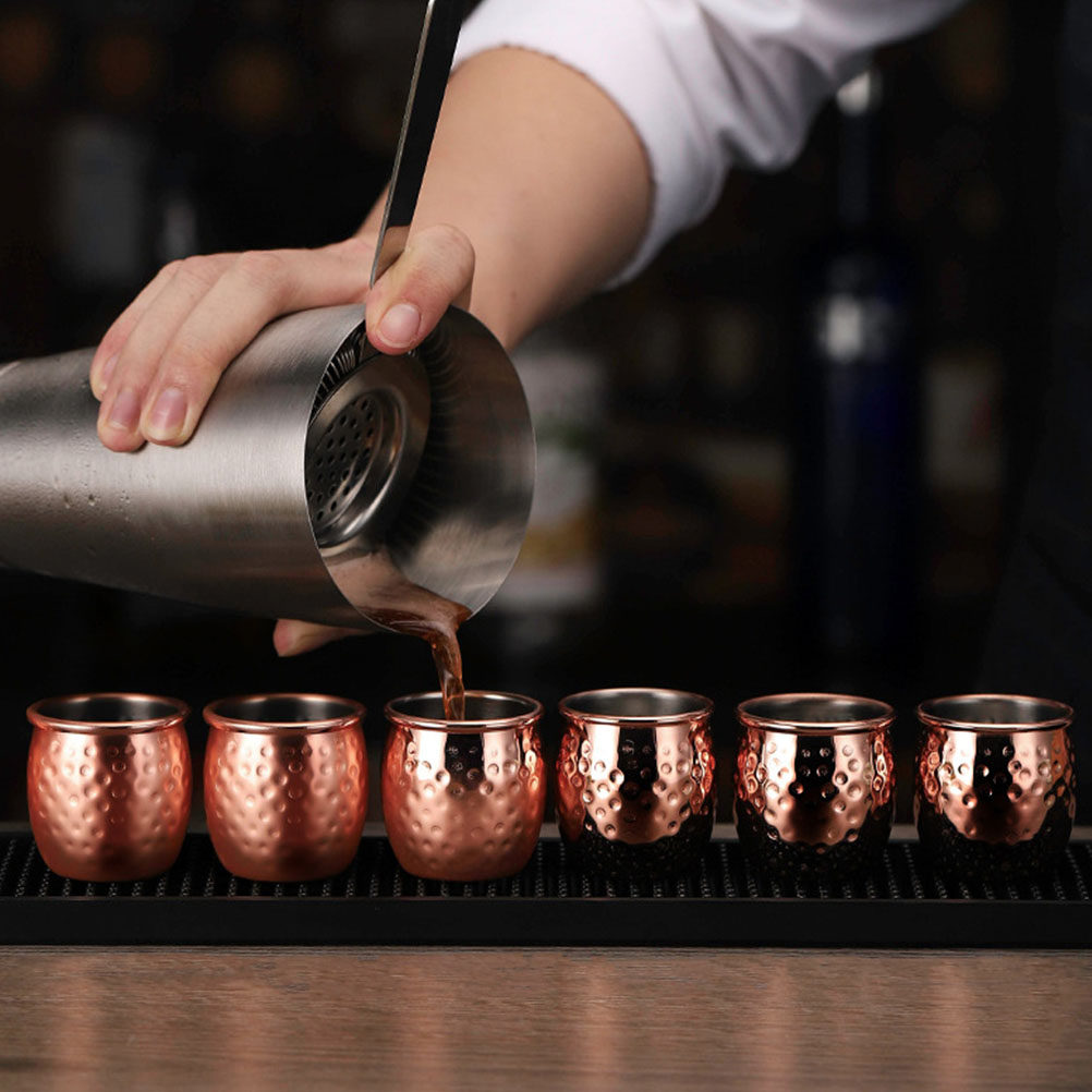 1pcs Mini Hammered Cup Stainle - مراجعة Wine Beer Restaurant وسعره