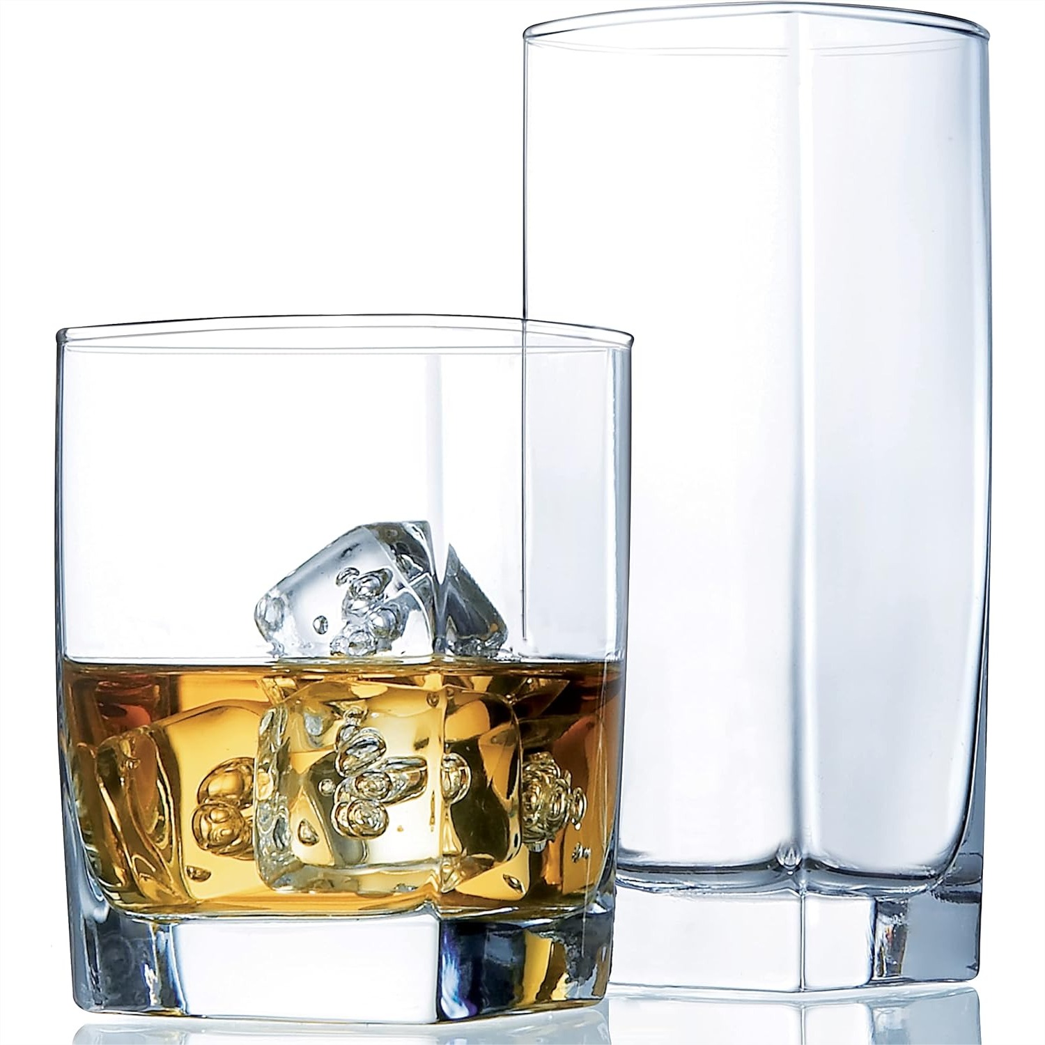 Drinking Glasses Set of 16 for - مراجعة Wine Beer Images وسعره