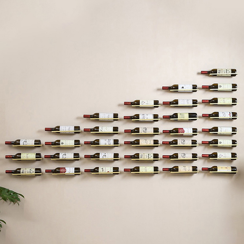 1PC Wall-Mounted Bar Wine Rack - مراجعة Wine Rack Wall Mount وسعره