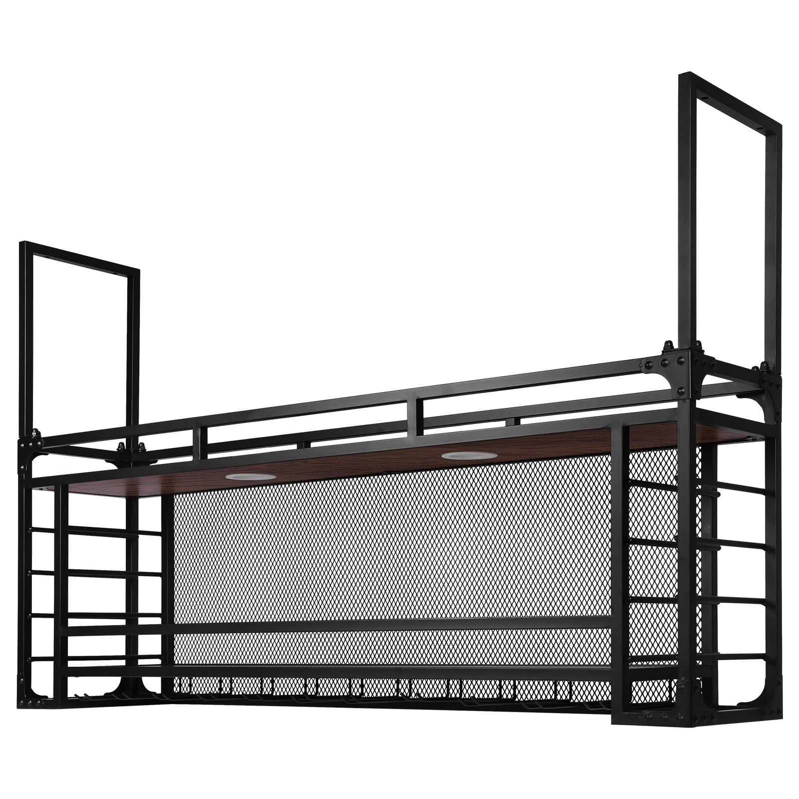 Wall Mounted 2 Tier Wine Rack  - مراجعة Wine Rack Wall Mount وسعره