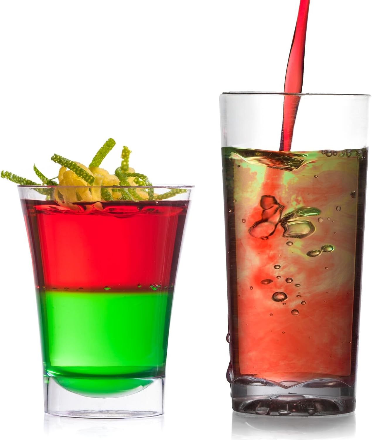 Disposable Plastic Shot Glasse - مراجعة Wine Beer Images وسعره