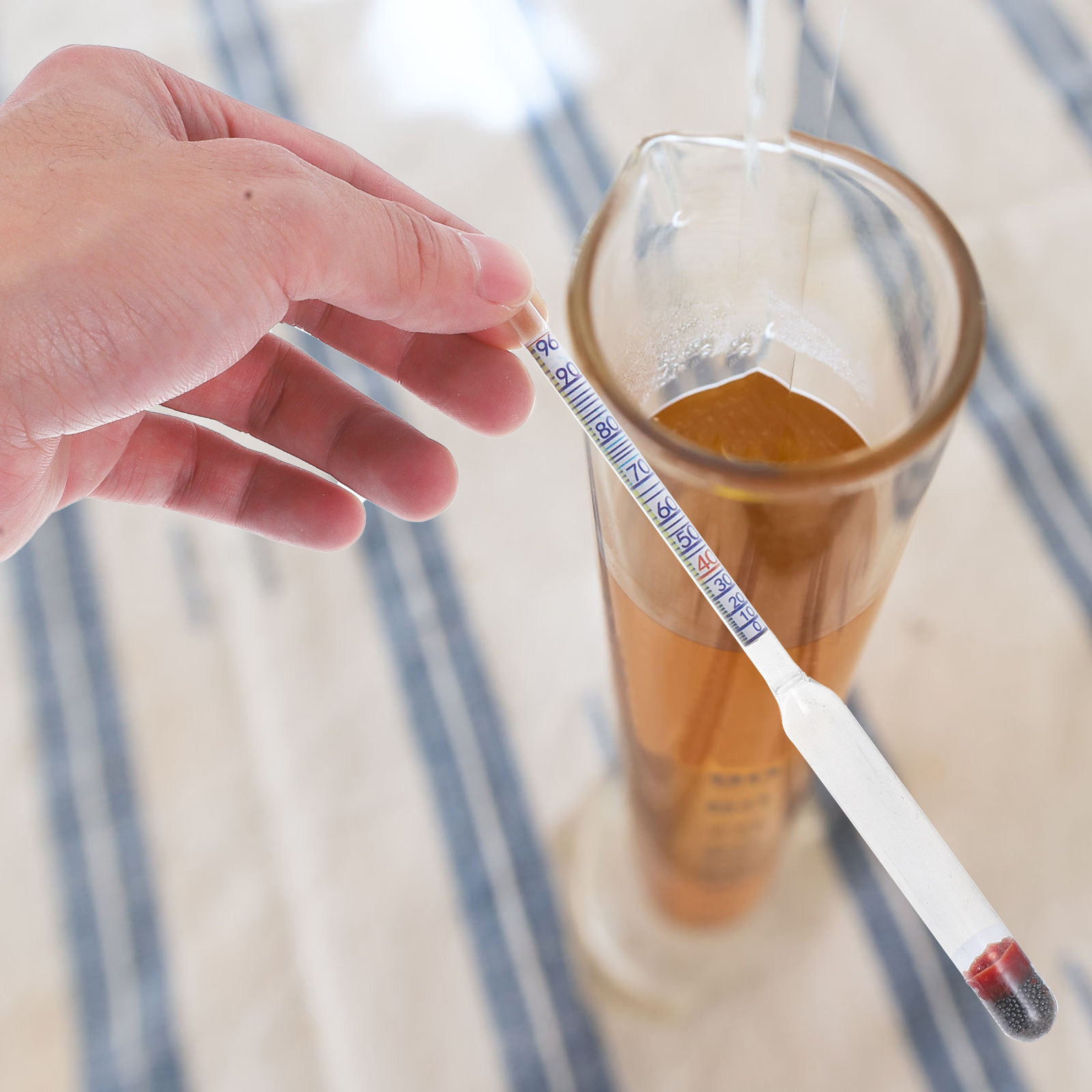 5Pcs Professional Glass Alcoho - مراجعة Wine Beer Percentage وسعره