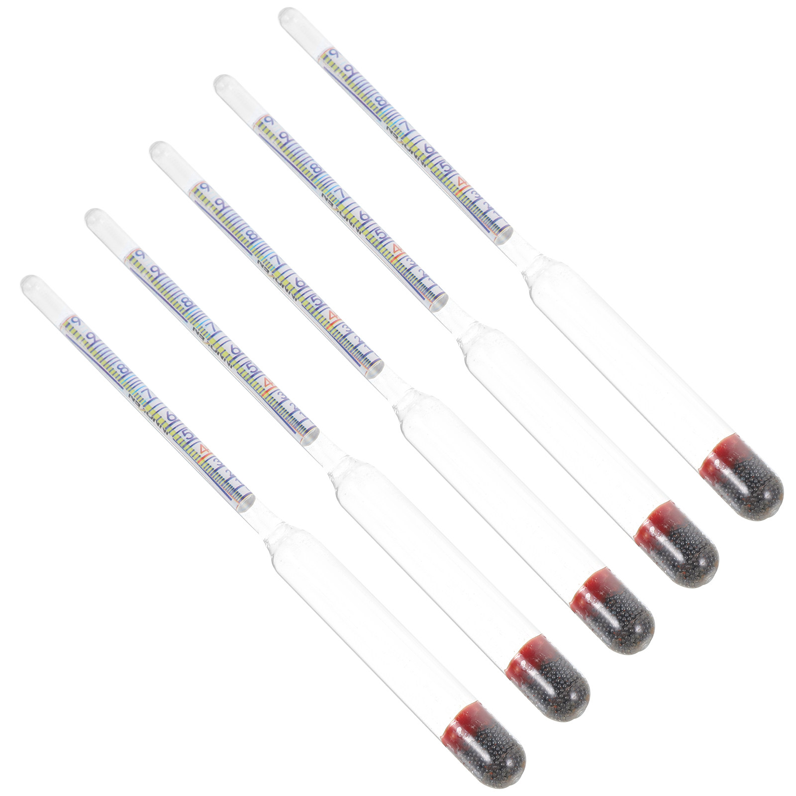 5Pcs Professional Glass Alcoho - مراجعة Wine Beer Percentage وسعره