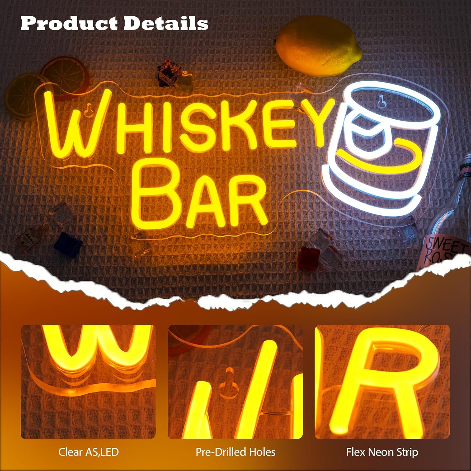 Bar Neon Sign Bussiness Art Wa - مراجعة Wine Beer Restaurant وسعره
