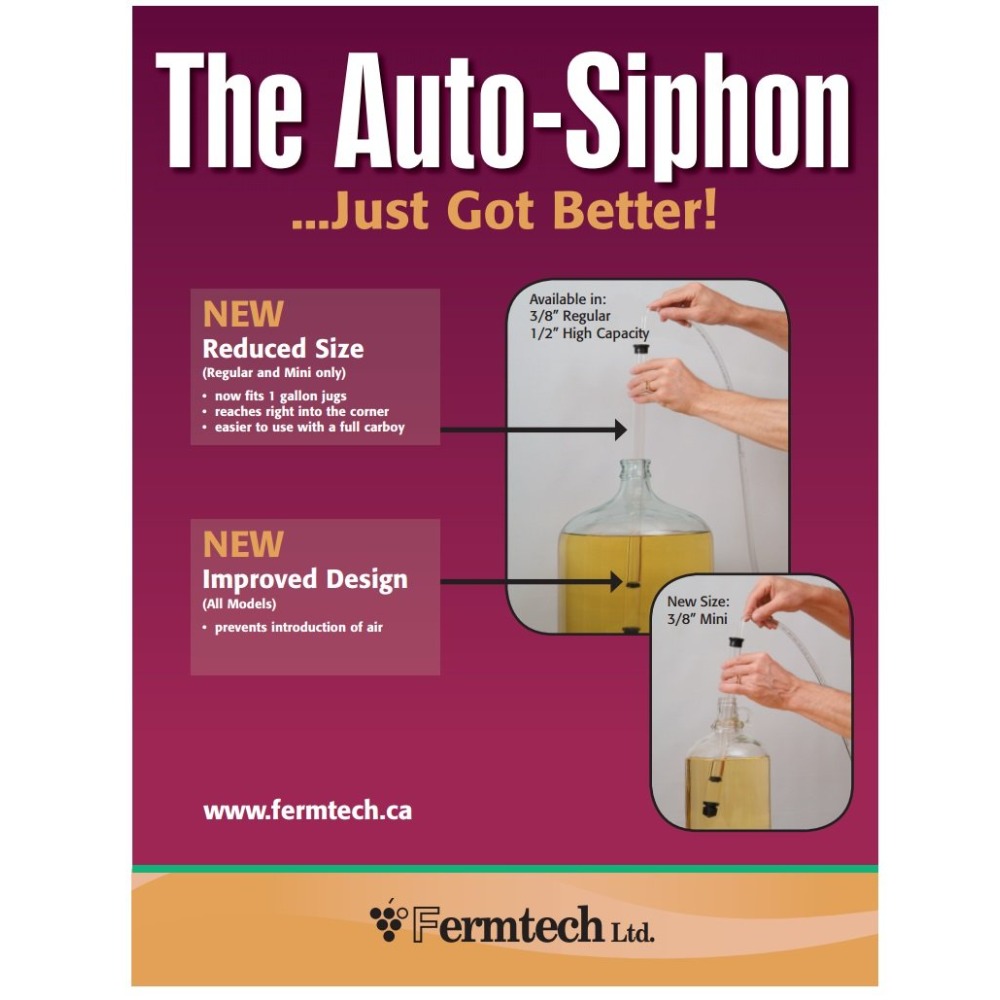 Mini Auto-Siphon - Clear Sipho - مراجعة Wine Beer And Mead وسعره