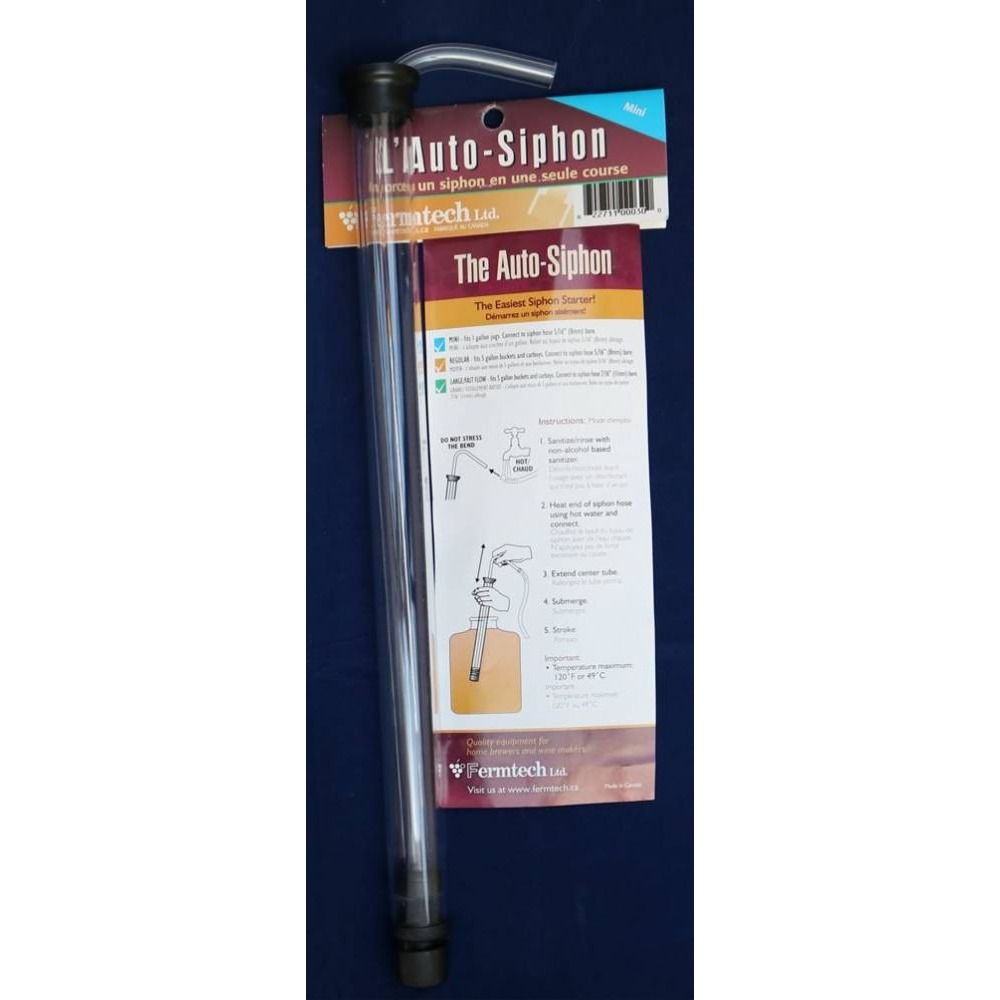 Mini Auto-Siphon - Clear Sipho - مراجعة Wine Beer And Mead وسعره