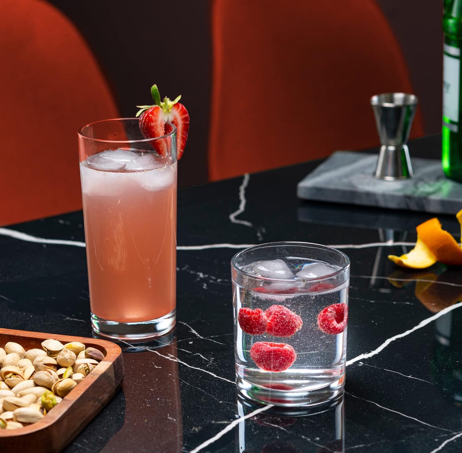 Drinking Glasses Set of 8 Hurr - مراجعة Wine Beer Images وسعره