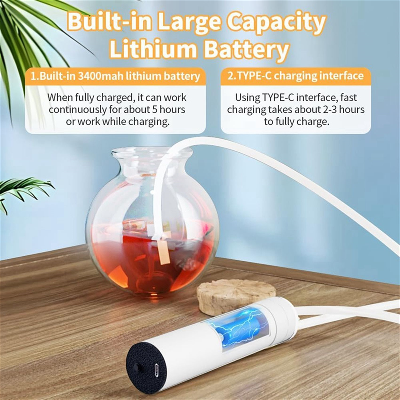 USB Electric Auto-Siphon Self  - مراجعة Wine Beer And Mead وسعره