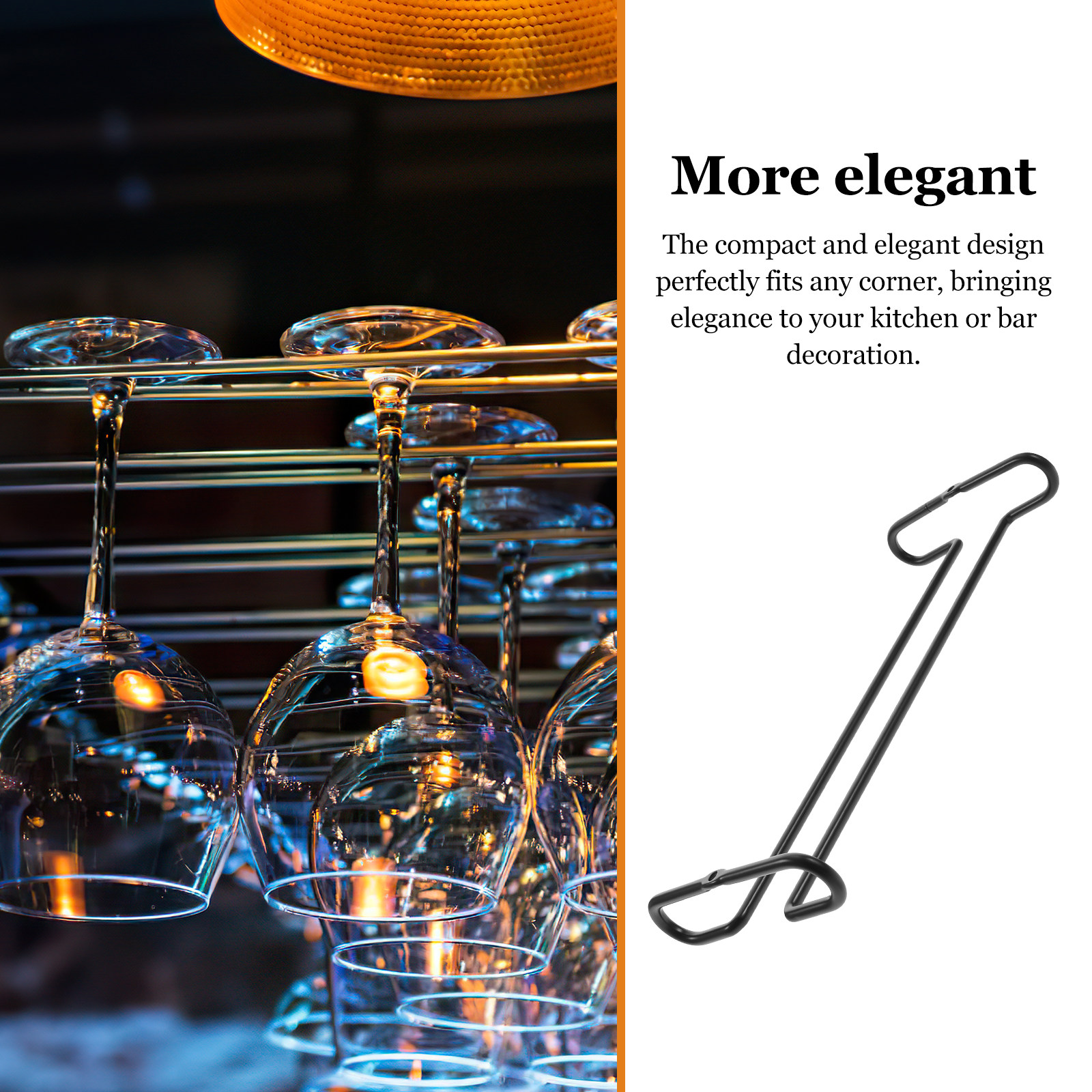Wine Glass Upside Down Iron Cu - مراجعة Wine Rack Wall Mount وسعره