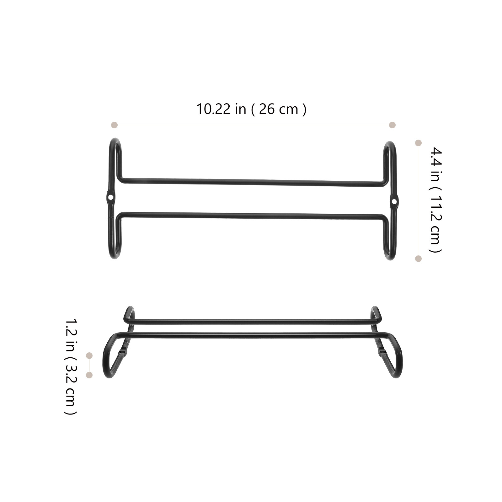 Wine Glass Upside Down Iron Cu - مراجعة Wine Rack Wall Mount وسعره