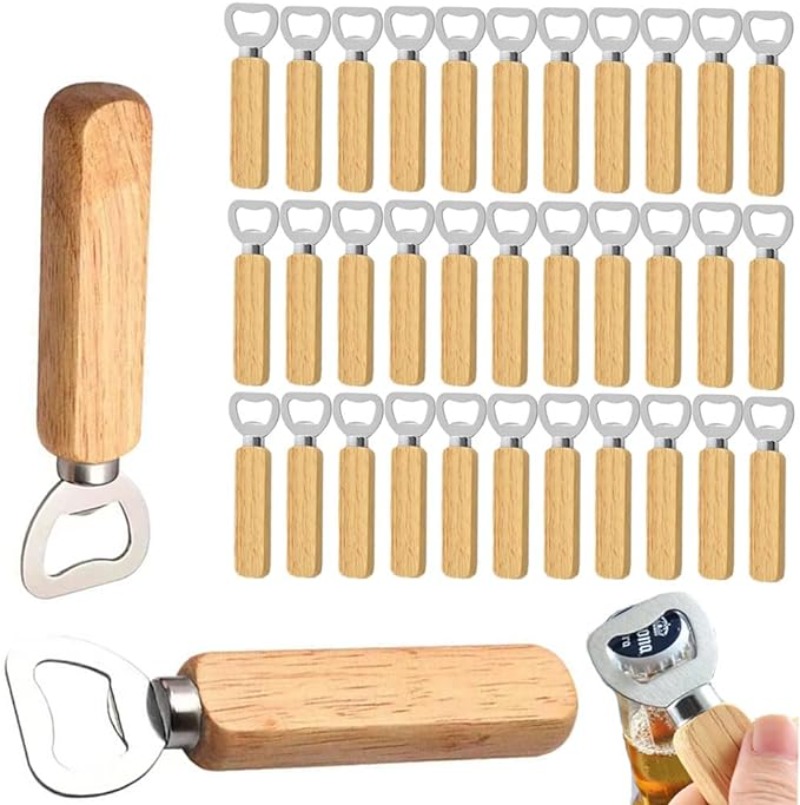 Wood Wine Bottle Opener, Beer  - مراجعة Wine Beer Restaurant وسعره