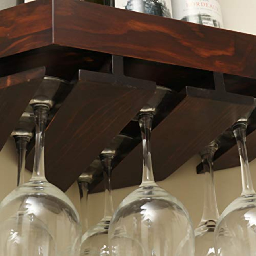 Wall Mounted Corner Wine Rack  - مراجعة Wine Rack Wall Mount وسعره