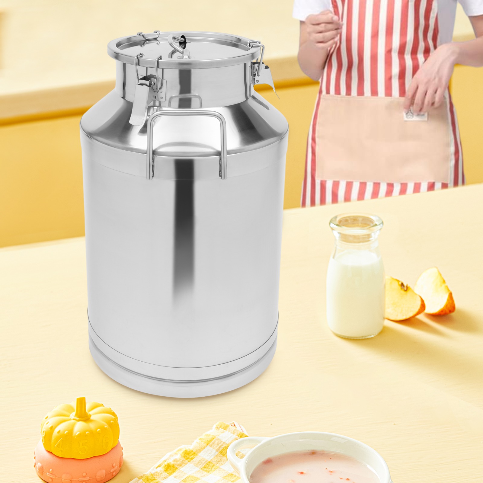 60L (15.8 Gallon) 1-Piece Milk - مراجعة Wine Beer And Mead وسعره