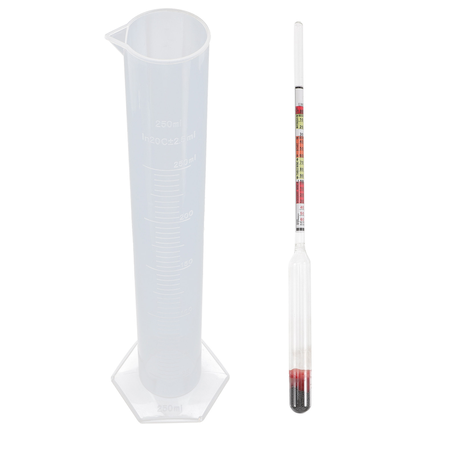 1Set Hydrometer Kit Multi Func - مراجعة Wine Beer And Mead وسعره