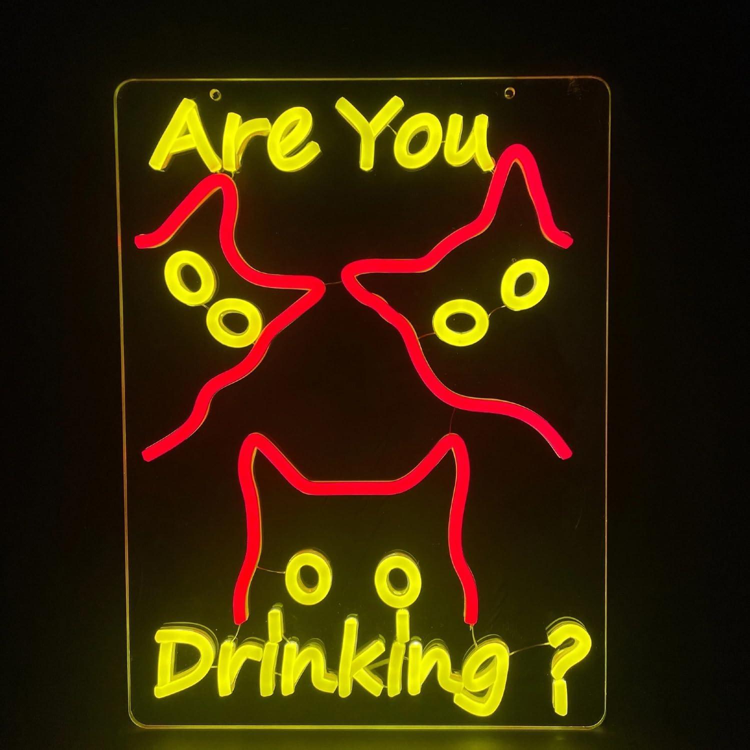 Are You Dringking Neon Sign Ca - مراجعة Wine Beer Restaurant وسعره