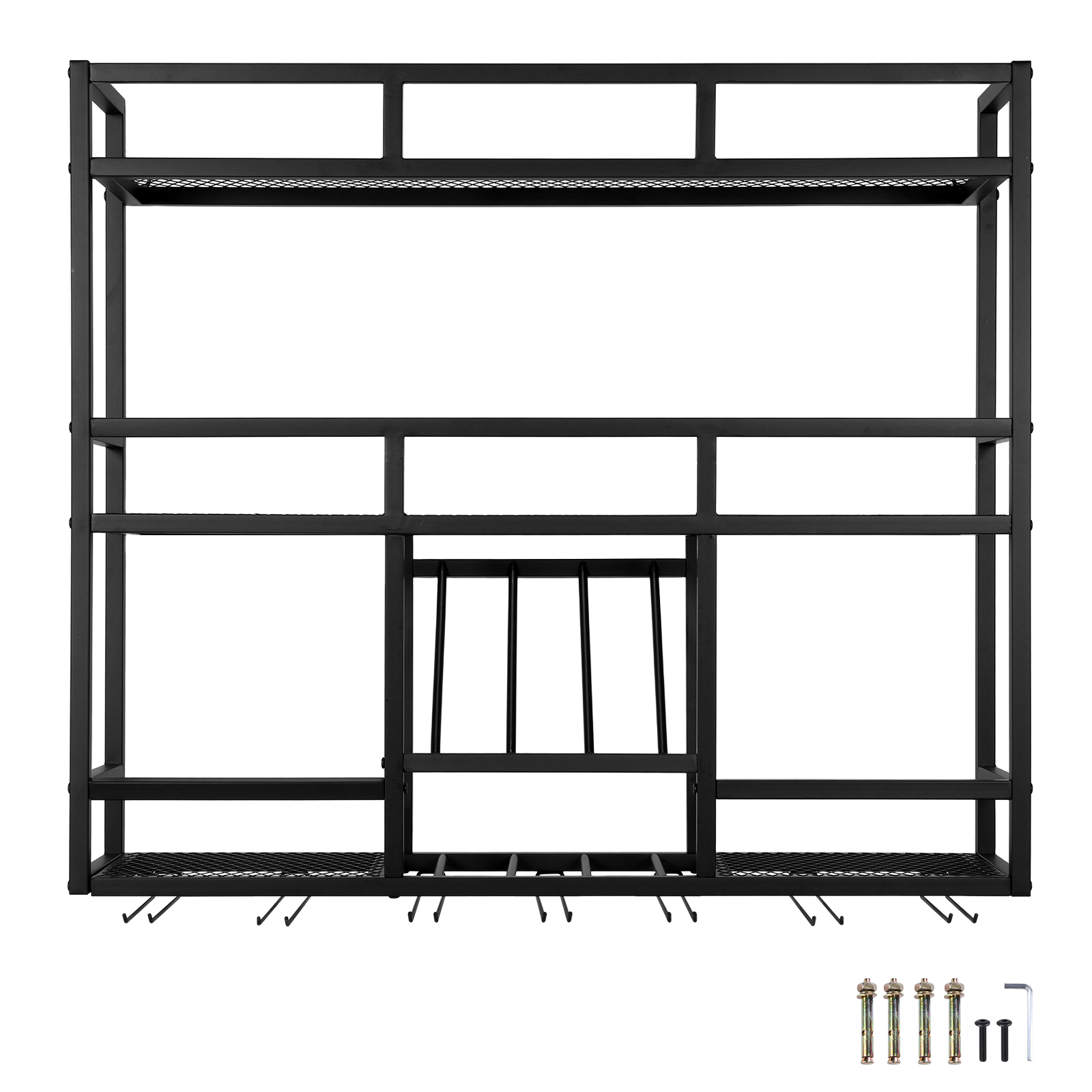 3 Tiers Wall Mounted Wine Rack - مراجعة Wine Rack Wall Mount وسعره