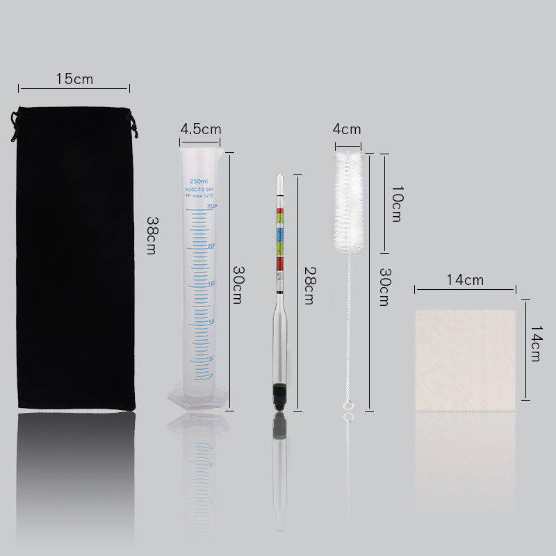 Hydrometer & Plastic Test Jar, - مراجعة Wine Beer And Mead وسعره